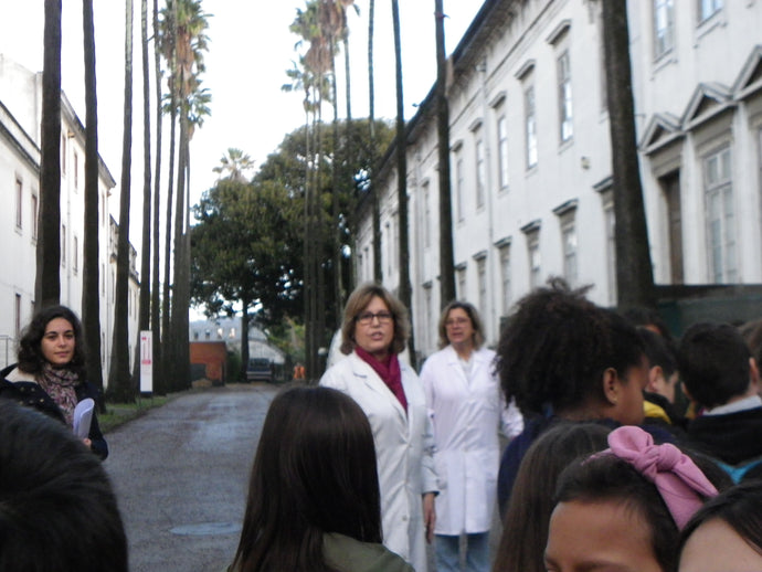 Alunos visitaram o banco de sementes do Museu Nacional de História Natural e da Ciência